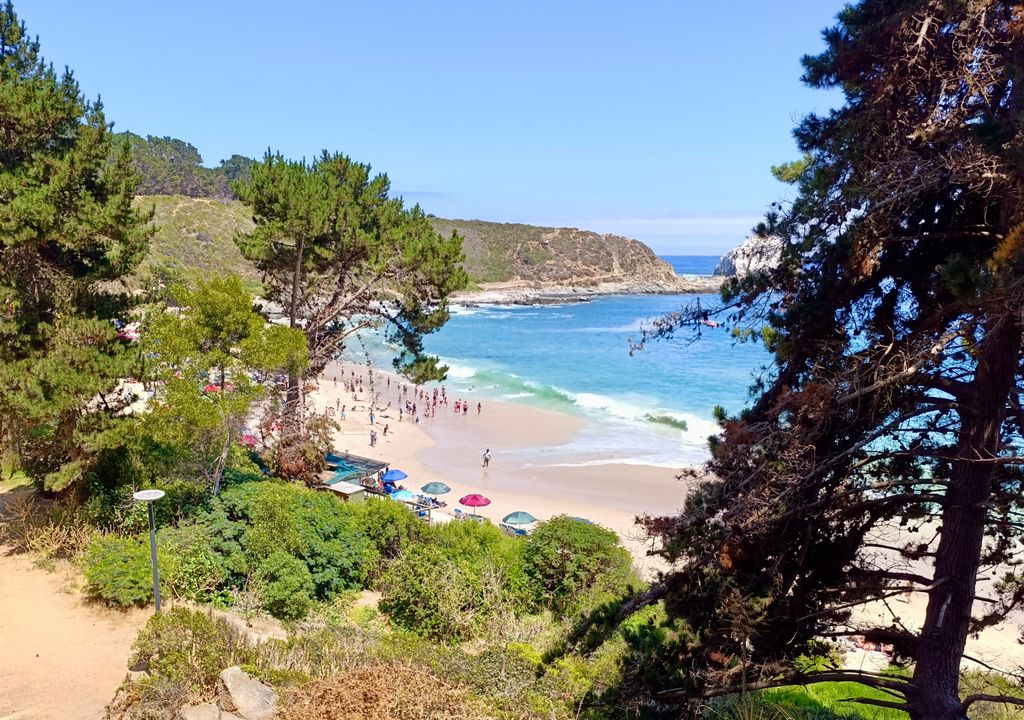 Playas del sector Canelo-Canelillo, Algarrobo.