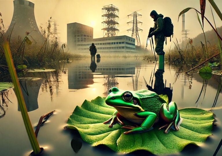 El canto que cambió: cómo la radiación marca a las ranas de Fukushima