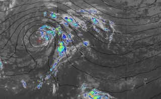 El ciclón subtropical Invest 91L: status a 9 de octubre