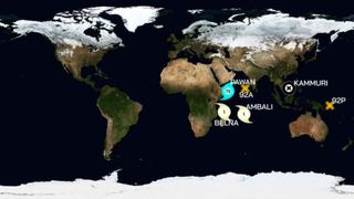 El ciclón tropical Ambali: intensificación récord al sur del ecuador