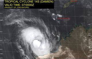 El ciclón tropical Damien se transformará en un huracán