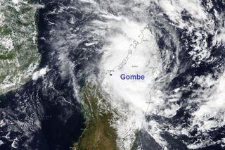 El ciclón tropical Gombe se dirige a Mozambique intensificándose