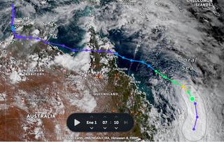 El ciclón tropical Seth: último de 2021 y primero de 2022