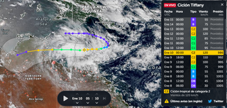 El ciclón tropical Tiffany, Cat. 1, afecta al norte de Australia