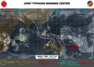 El ciclón tropical Tino se debilita y aparece el Invest 94S