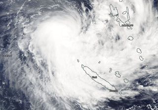 El ciclón tropical Uesi hacia la parte oriental de Australia