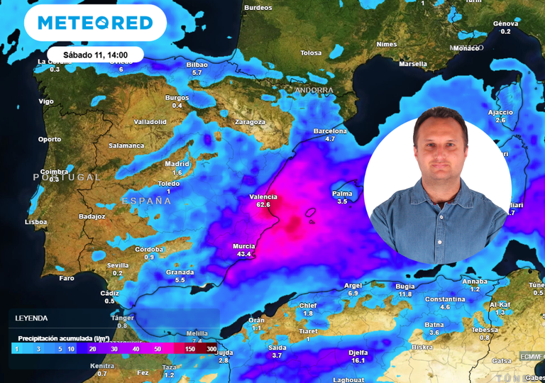 El climatólogo Samuel Biener avisa: "el bloqueo podría traer una DANA y lluvias intensas a España a partir de este día"