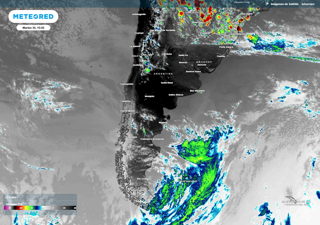 Tiempo Pronóstico alerta calor extremo Argentina SMN