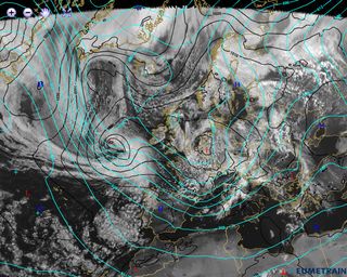 El concepto de ciclogénesis explosiva o "bomba meteorológica"