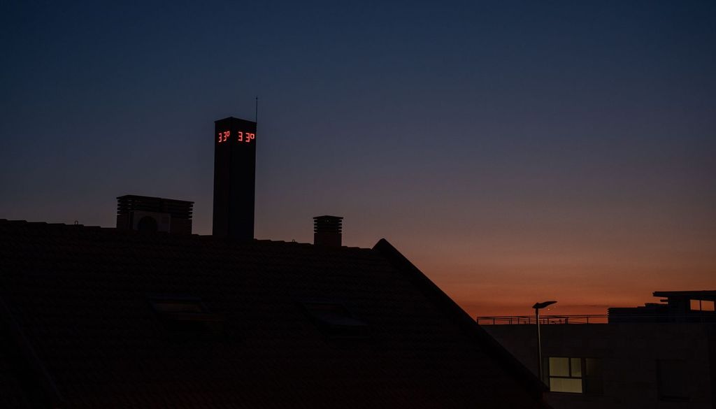 Cada vez es más frecuente tener en verano temperaturas por encima de los 30 ºC al caer la noche.