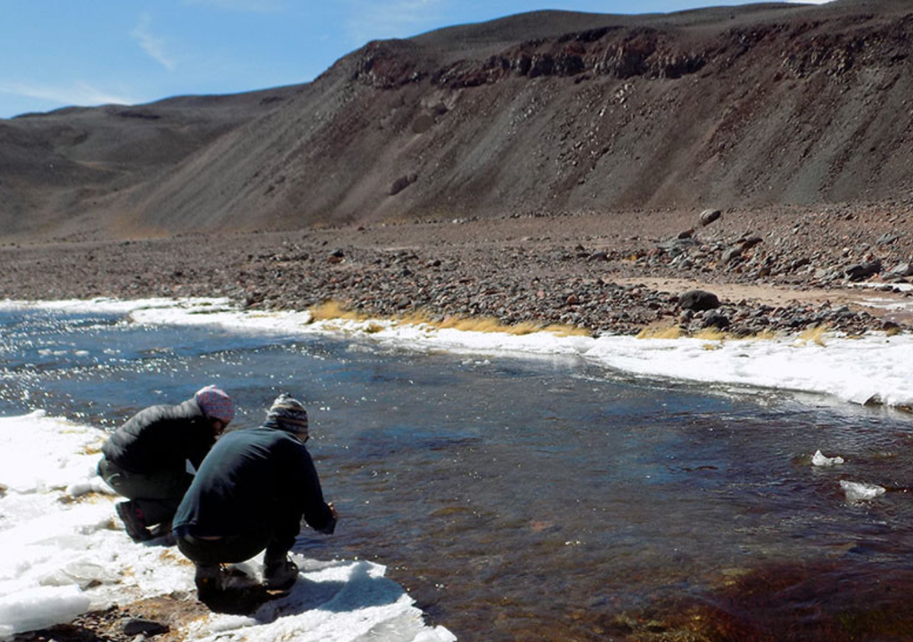 Volcán Incapillo La Rioja Para aprovechar la energía geotérmica se precisa, primero, un estudio ambiental que determine si es viable construir una central en la Cordillera de los Andes. Foto: Gentileza CONICET