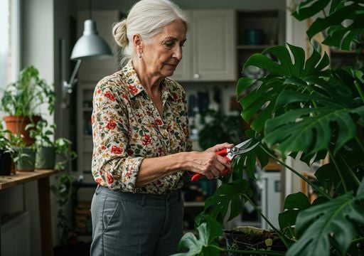 El corte que marca la diferencia: c&oacute;mo podar tus plantas de interior en marzo para que estallen de vida