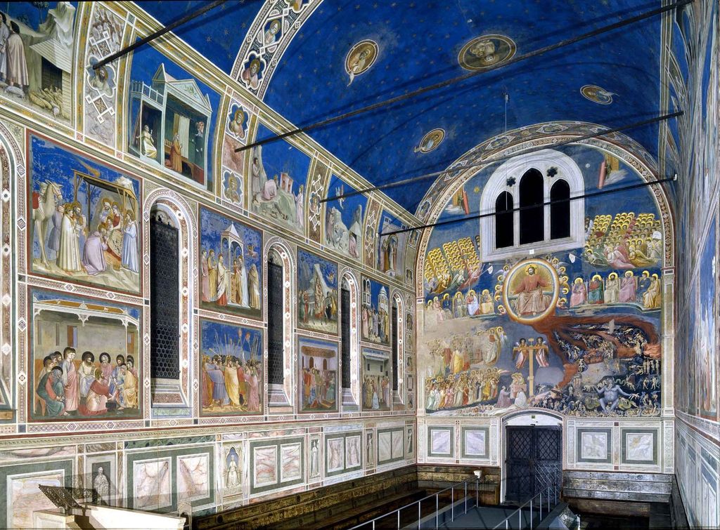 Capilla pintada por Giotto
