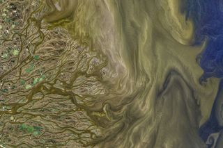 El delta más grande del Ártico