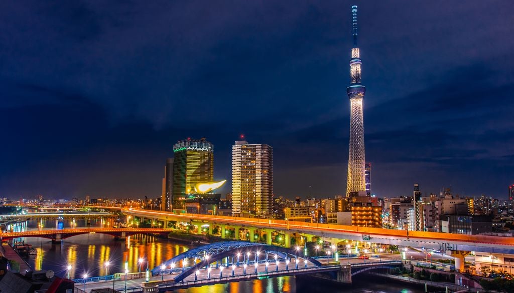 La Tokyo Skytree emplea un sistema antisísmico inspirado en la arquitectura tradicional japonesa.