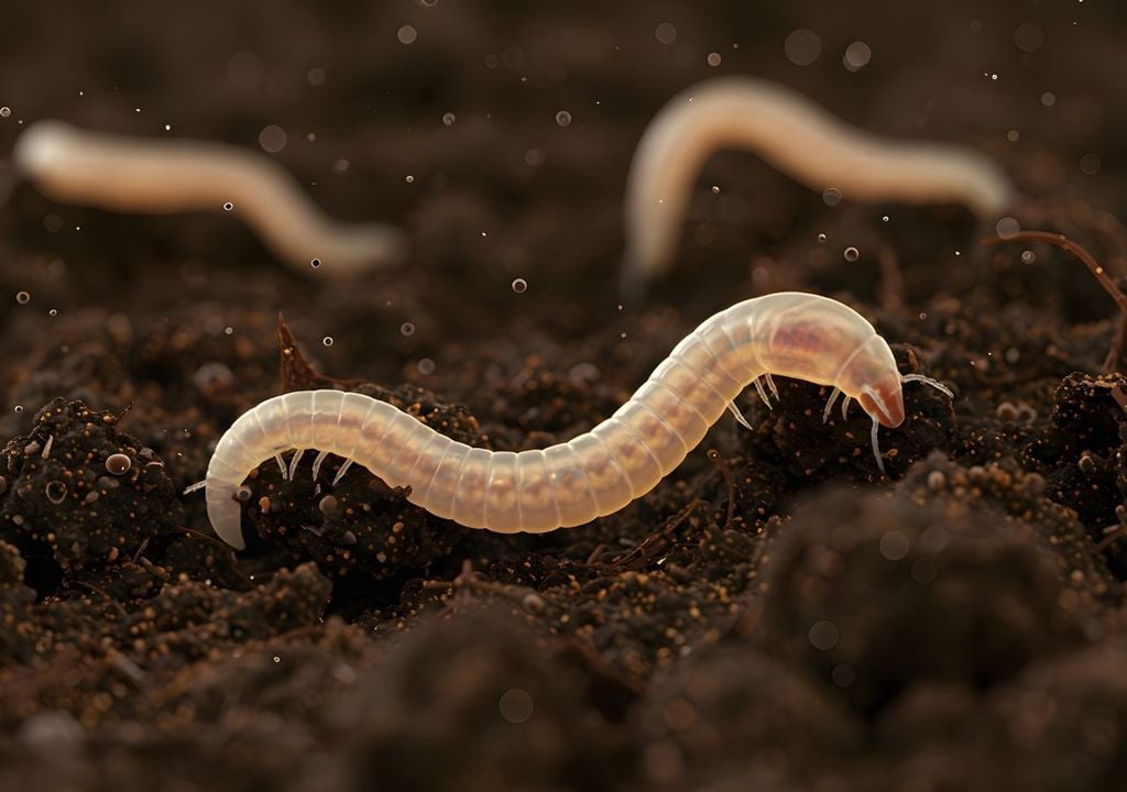 Este diminuto nematodo forma parte de las comunidades ocultas bajo el desierto de Atacama, demostrando que la vida persiste incluso en condiciones límite.