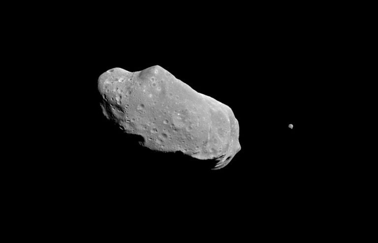 Asteroide Ida y su luna Dactyl Asteroide Ida y su luna Dactyl