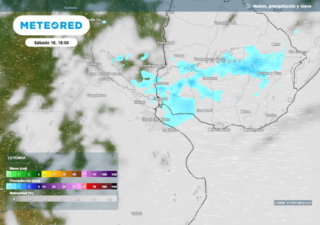 Tiempo Buenos Aires frío primavera ciclogénesis