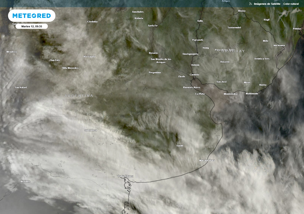 Tiempo Buenos Aires frío primavera ciclogénesis
