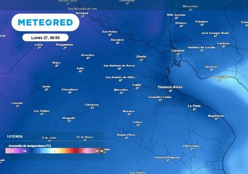 El d&iacute;a m&aacute;s fr&iacute;o del oto&ntilde;o llega al AMBA: temperaturas cercanas a 0 &deg;C en el conurbano y alerta por r&aacute;fagas de 80 km/h