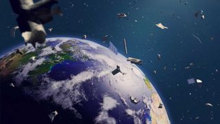 El dióxido de carbono prolongan la vida de los desechos espaciales