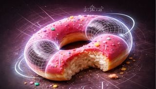 El "donut" de Homer Simpson que acaba de romper una ley matem&aacute;tica de 150 a&ntilde;os