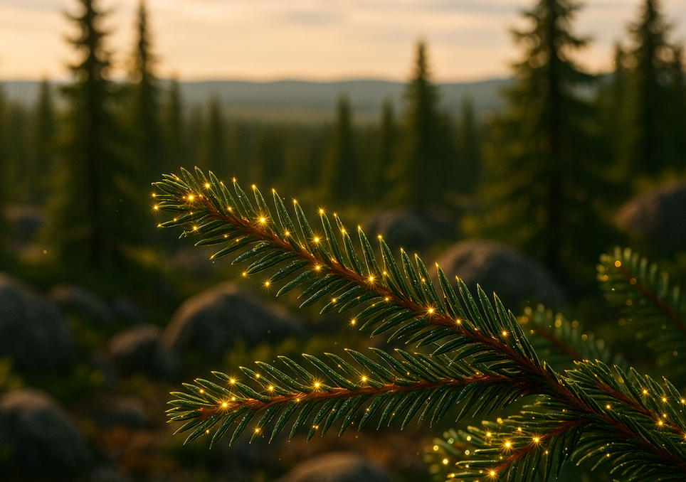 El enigma del árbol con "brotes” de oro en Finlandia: los científicos explican qué ocurre