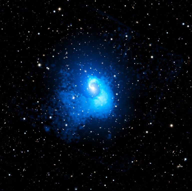El enjambre gal&aacute;ctico m&aacute;s "relajado del universo&rdquo; no siempre fue tan tranquilo