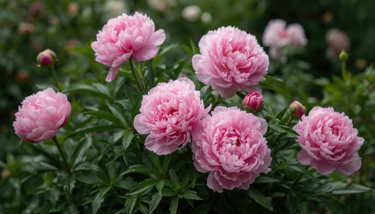 Las peonías son protagonistas de muchos jardines gracias a sus flores voluminosas y coloridas, pero conseguir que florezcan requiere conocer algunas particularidades de su cultivo.