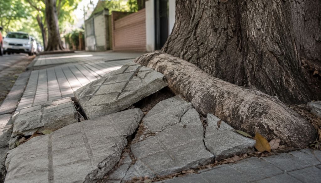 plantas No existen raíces “malas”: el conflicto aparece cuando una especie de gran desarrollo se planta en un espacio que no puede acompañar su crecimiento.