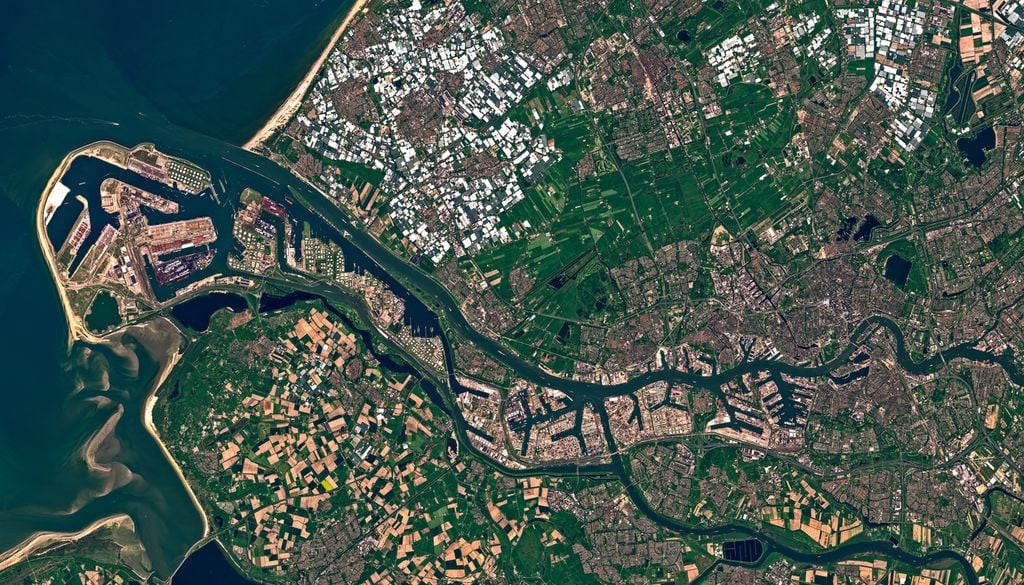 Las imágenes áreas con determinadas configuraciones de calor proporcionan mucha información de carácter ambiental.