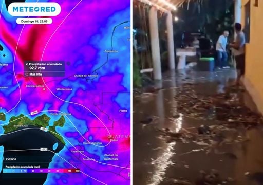 Tabasco en emergencia por severas inundaciones, originadas por el embate del frente fr&iacute;o 2 y su masa de aire
