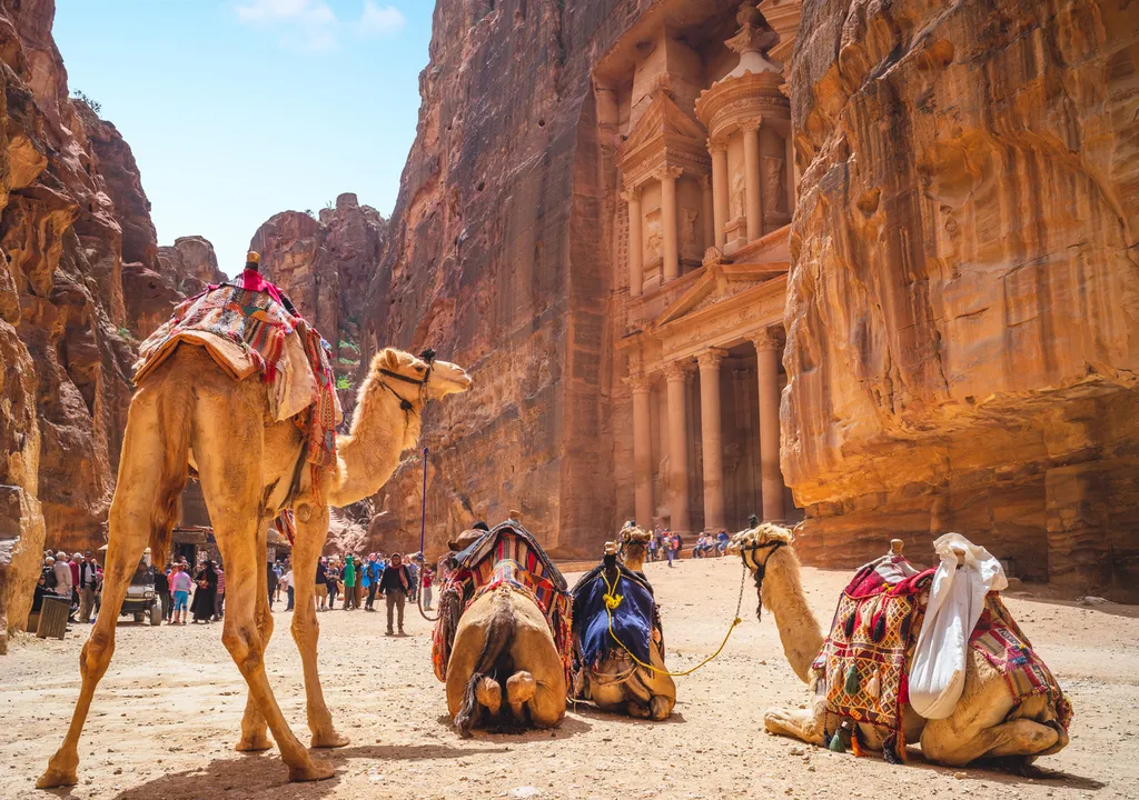 Superlotação turística em Petra