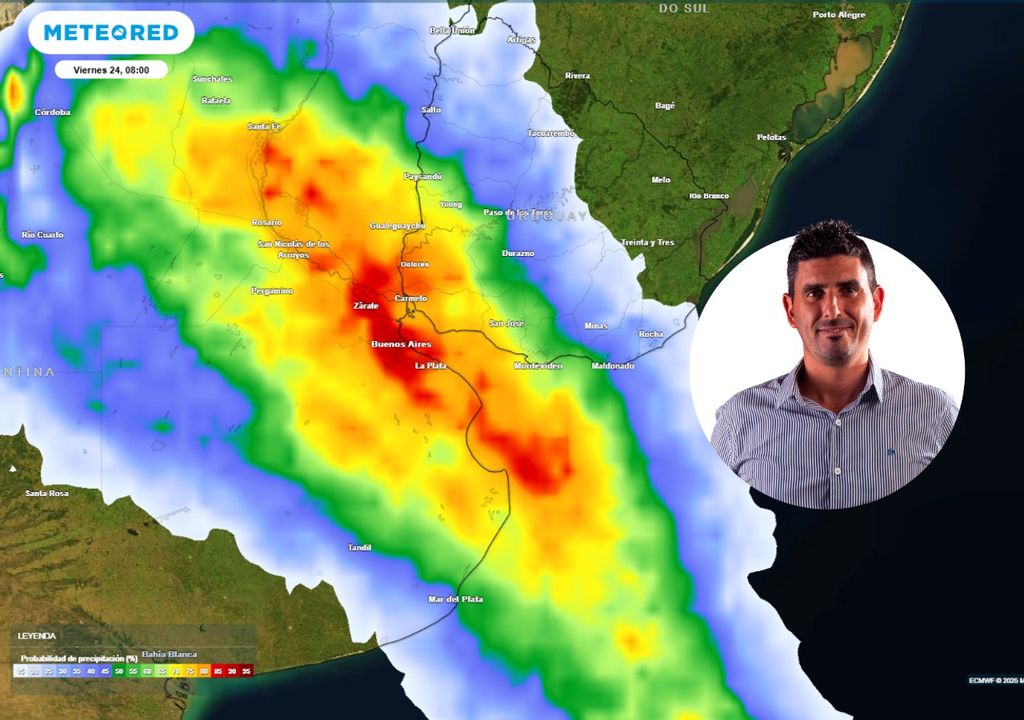 Tiempo pronóstico clima Buenos Aires AMBA tormentas calor frío