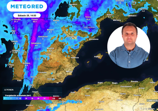 El aviso de Samuel Biener: 'en unas horas la DANA dejará tormentas organizadas en España con lluvias fuertes y pedrisco'