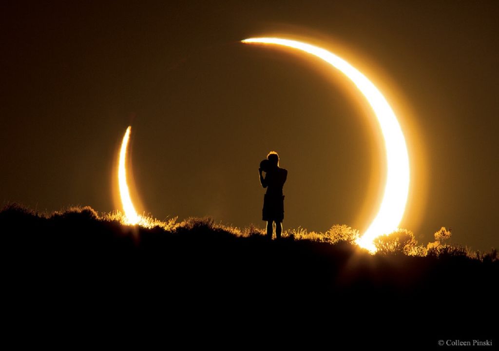 An Annular Solar Eclipse over New Mexico