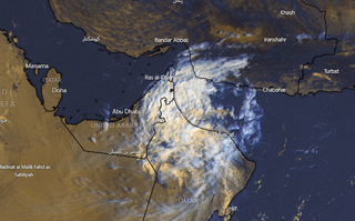El extraordinario ciclón tropical Shaheen-Gulab afecta a Omán