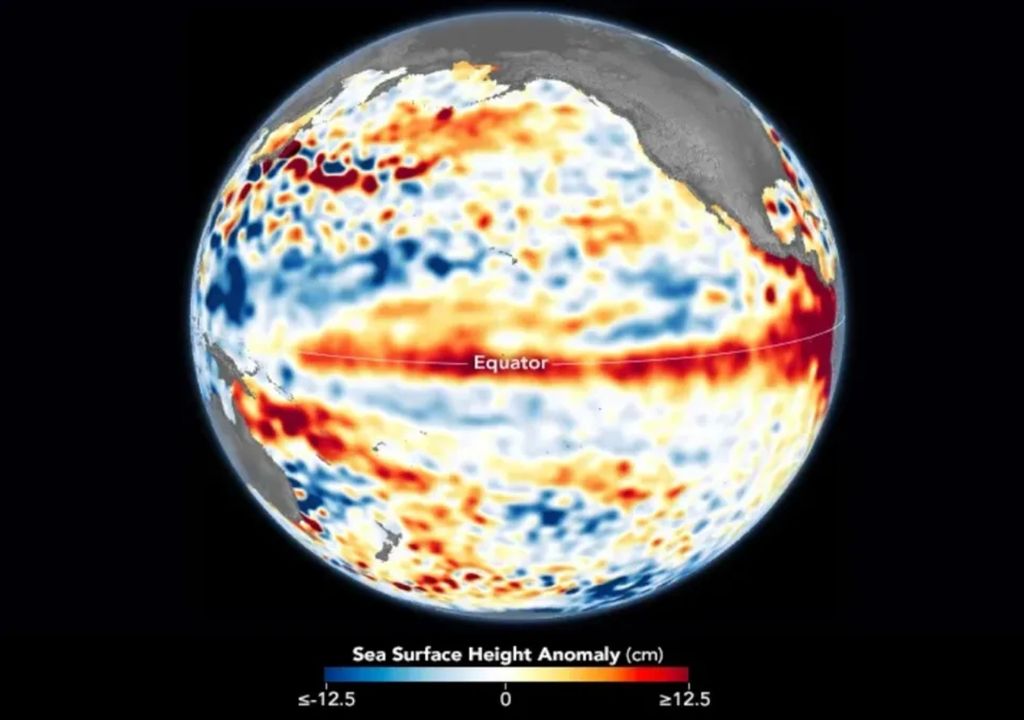 Le phénomène El Niño revient en force et pourrait être historique un