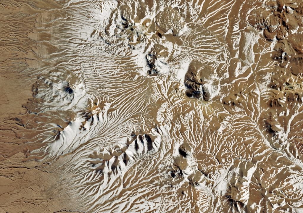 Queda de neve Atacama