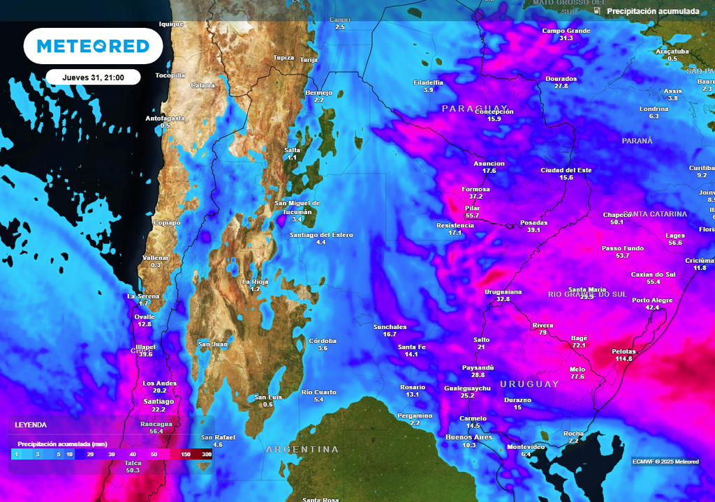 Lluvia, Tormenta, Alerta, NEA, Litoral, Pronostico, Argentina