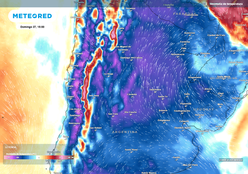 Temperatura, Frio, Heladas, Sudestada, Julio, Fin de semana, Pronostico, Argentina