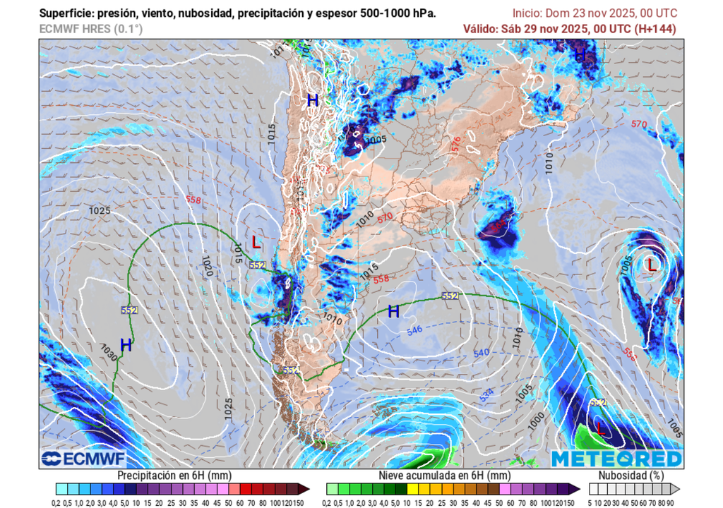 pronóstico de lluvias