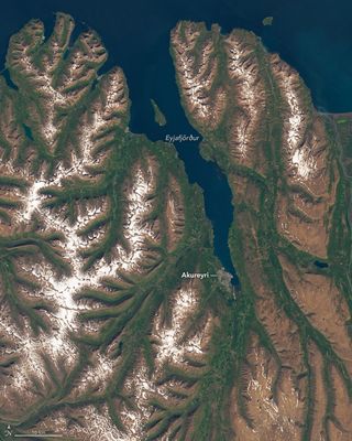 El fiordo más largo de Islandia