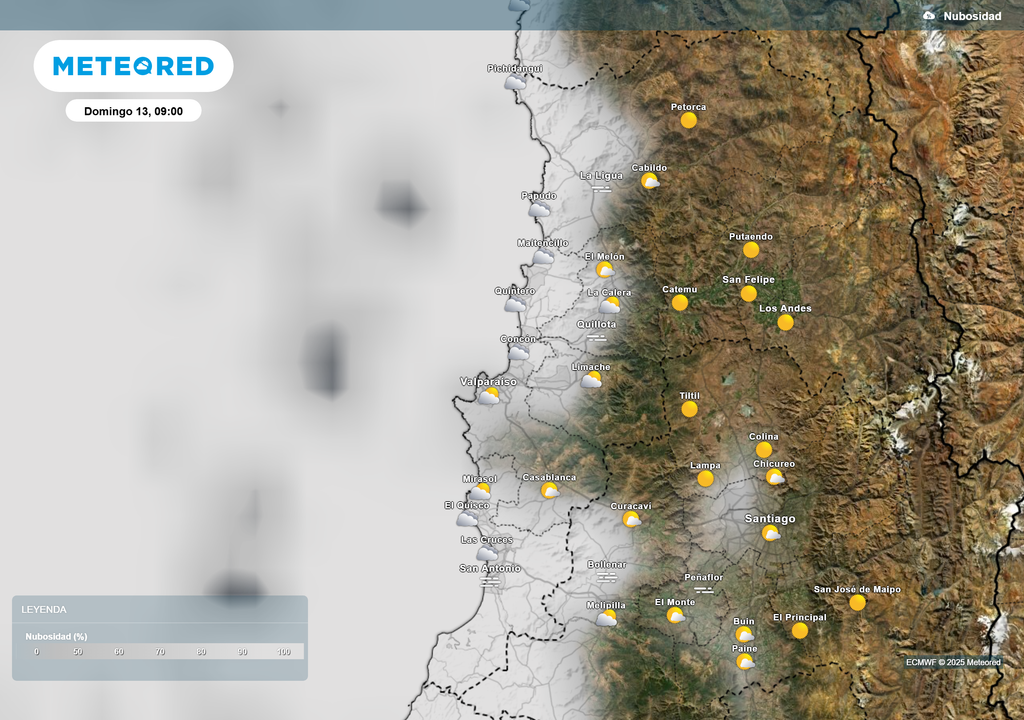mapa de nubes y lluvias. mapa de nubes y lluvias.