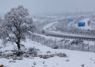 El frío ártico da la sorpresa: nieva a 100 metros de altitud y colapsa carreteras de 5 comunidades