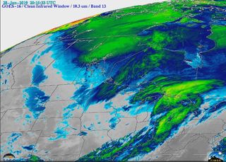 El frío del Medio Oeste y los realces en las imágenes de satélite