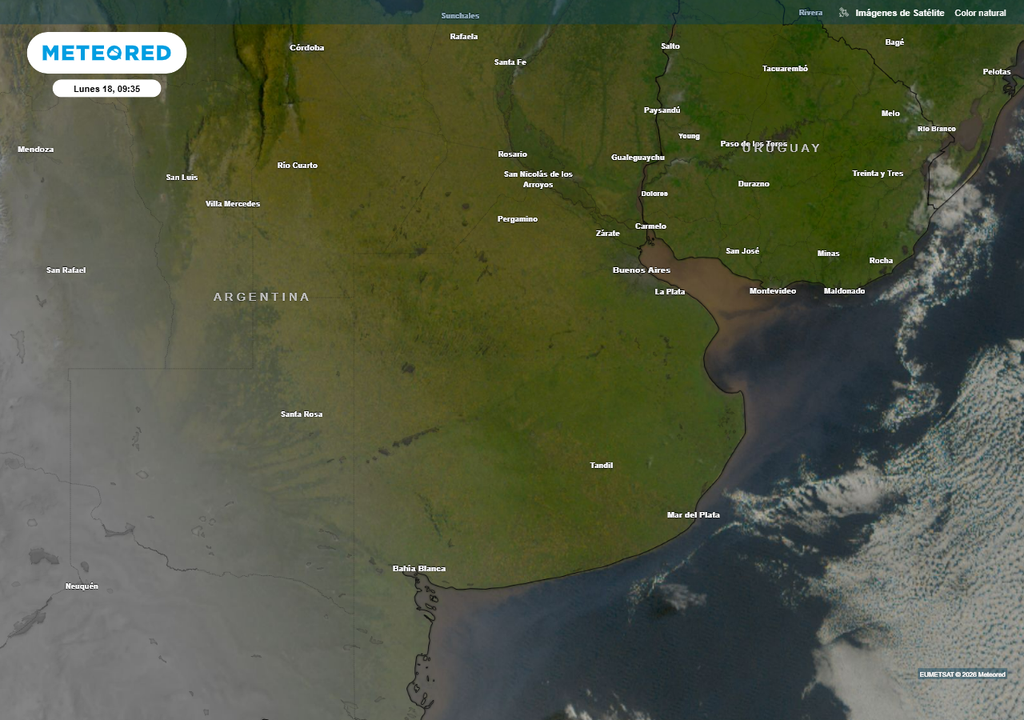 Frío Buenos Aires AMBA bajas temperaturas La semana comienza con cielo totalmente despejado en Buenos Aires.