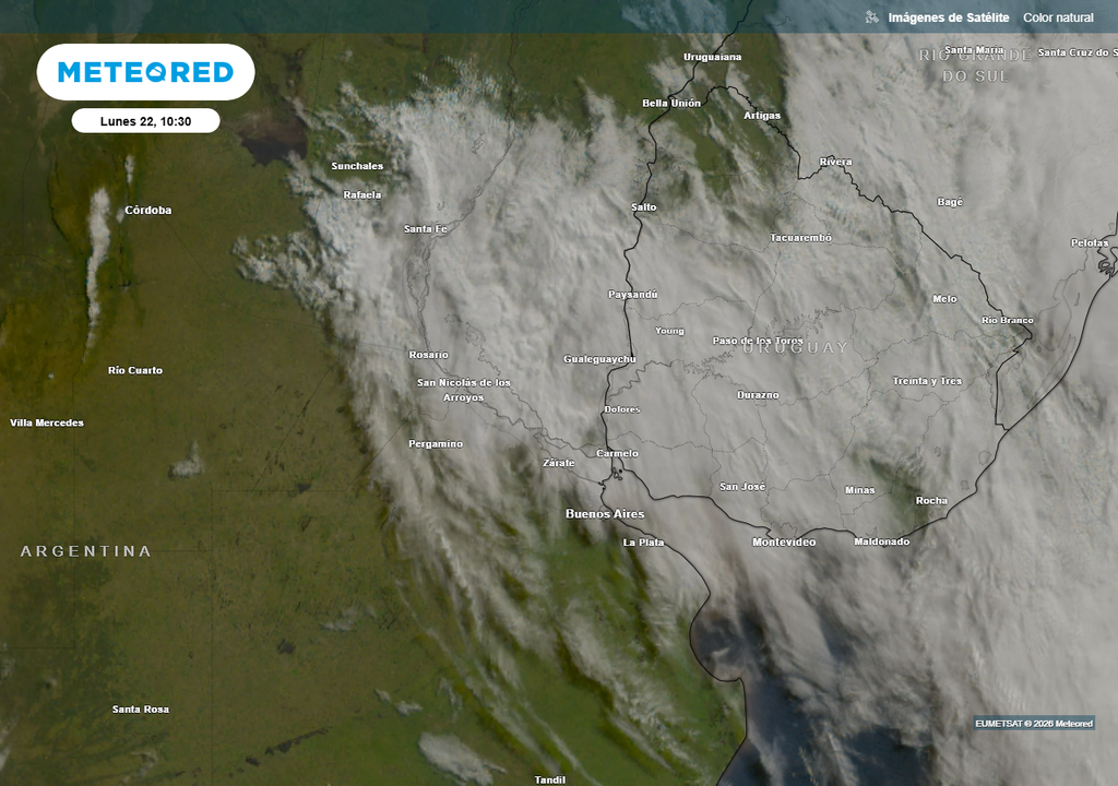 AMBA Buenos Aires tiempo pronóstico clima frío invierno Este lunes 22 comenzó con abundante nubosidad en el AMBA.