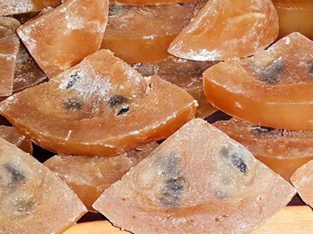 El chilacayote es delicioso cristalizado y es fuente de Vitamina A y C.