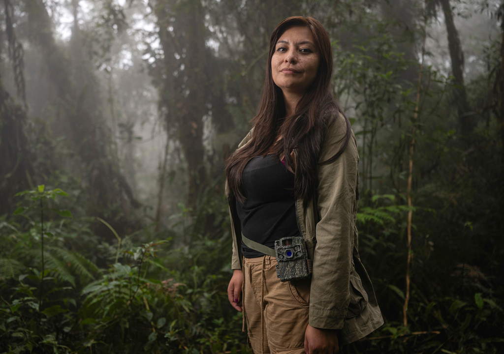 La exploradora de National Geographic y coautora del trabajo, Paola Nogales Ascarrunz. Foto: Gentileza National Geographic